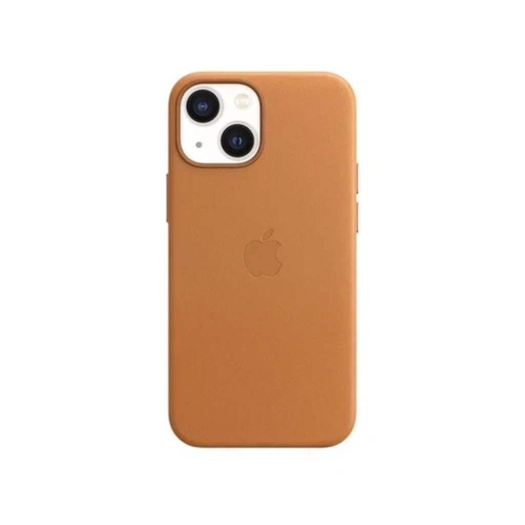 Чехол Leather Case Magsafe с анимацией для iPhone 13 mini